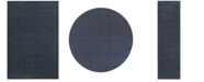 JHB Design Tidewater Casual Navy/ Grey Area Rugs